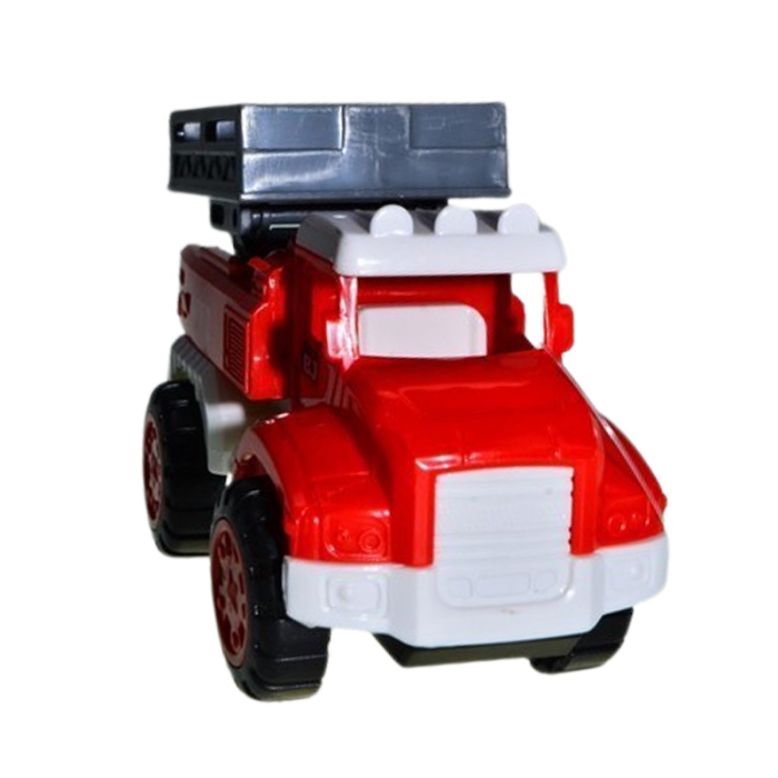 Masinuta de pompieri, pentru baieti, Mini Junior MP1811R2, Rosu [3]