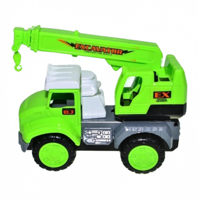 Masinuta excavator, pentru baieti, Mini Junior ME1811, Verde [1]