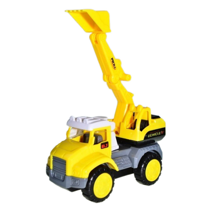 Masinuta excavator, pentru baieti, Mini Junior ME1911, Galben [4]