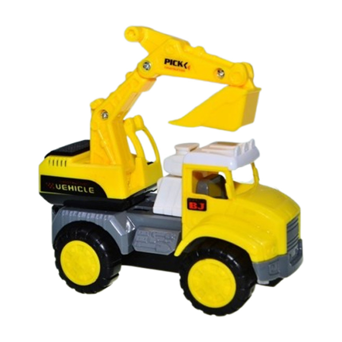 Masinuta excavator, pentru baieti, Mini Junior ME1911, Galben [3]