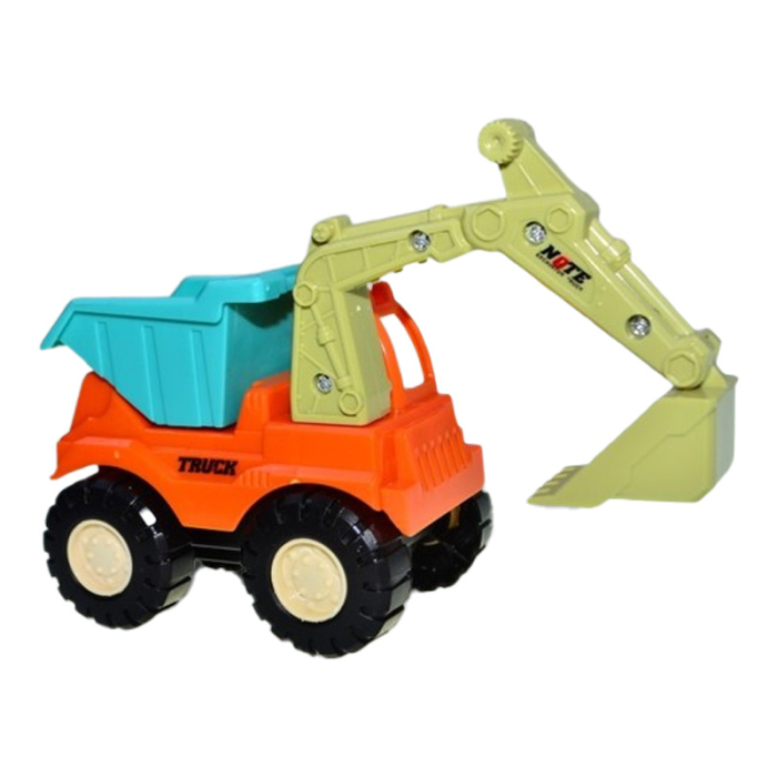 Masinuta excavator, pentru baieti, Mini Junior ME1911P, Portocaliu [3]