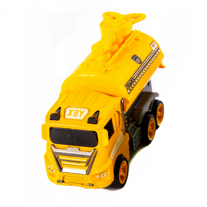 Masinuta pentru baieti Midex Police 606843-G, Galben [1]