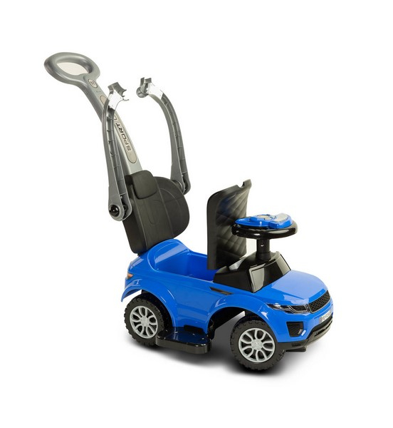 Masinuta copii, 3 in 1, cu maner de impins pentru parinti si bara de protectie, Sport Car Toyz, 390017, Albastru [6]