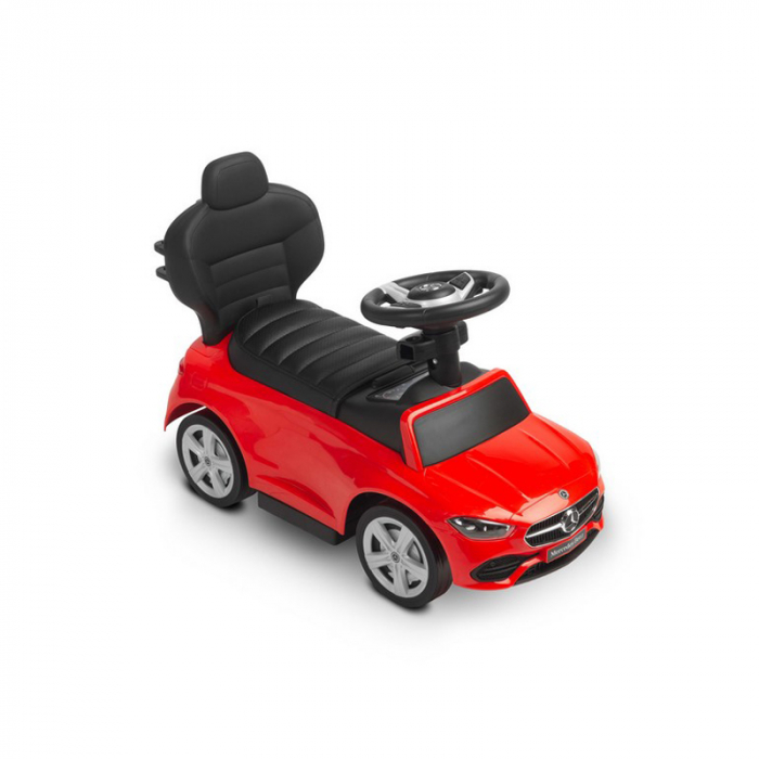 Masinuta pentru copii 3 in 1 Toyz Mercedes C-Class 370037, Rosu [5]