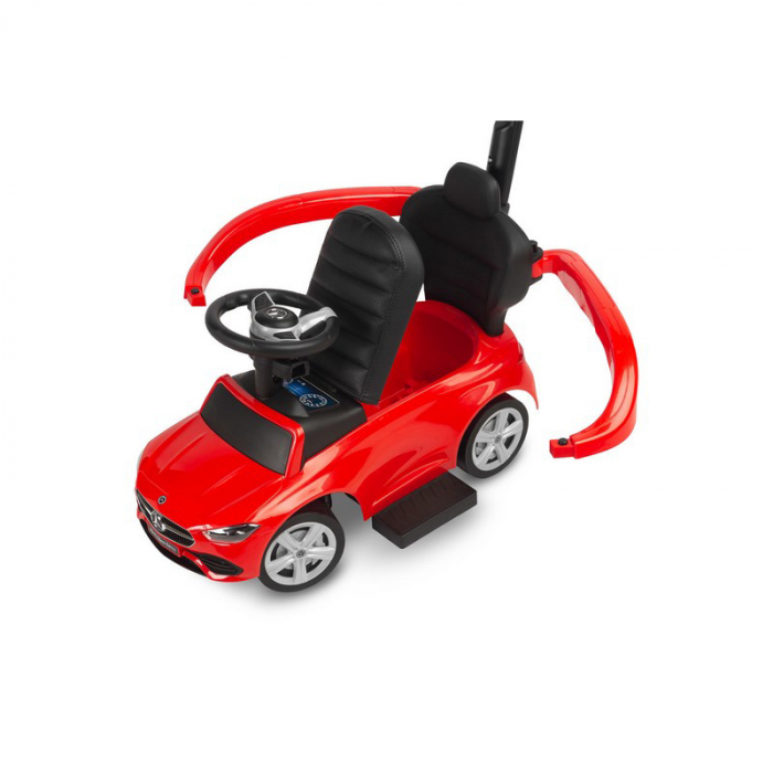 Masinuta pentru copii 3 in 1 Toyz Mercedes C-Class 370037, Rosu [4]
