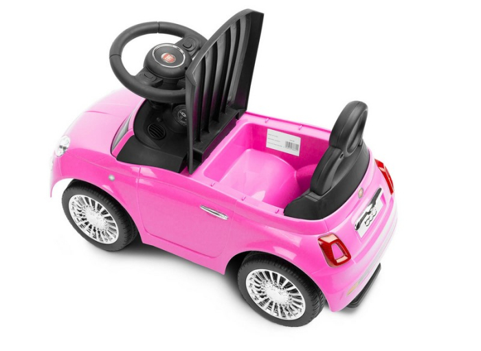 Masinuta Ride-on pentru copii, Fiat 500 Pink Toyz, 392431, Roz [6]