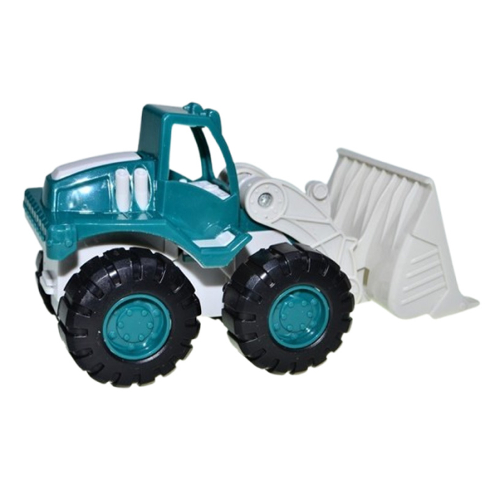 Masinuta excavator, pentru baieti, Mini Junior MT1911, Turcoaz [2]