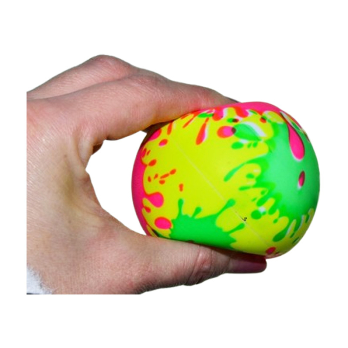 Jucarie antistres minge, din cauciuc moale, diametru 10,5 cm, pentru copii, Mini Junior M2011M2, Multicolor [3]