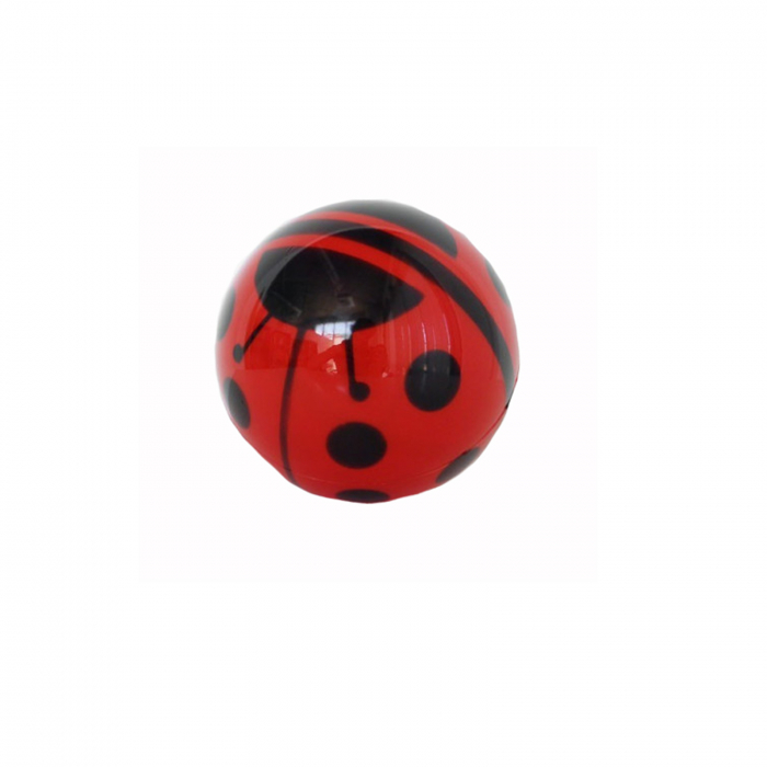 Minge de cauciuc 22 cm Mini Junior H-2146, Rosu [2]