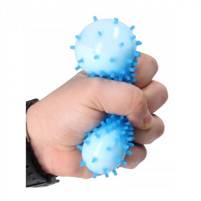 Minge interactiva antistres cu lumini Midex 574142A, Albastru [2]