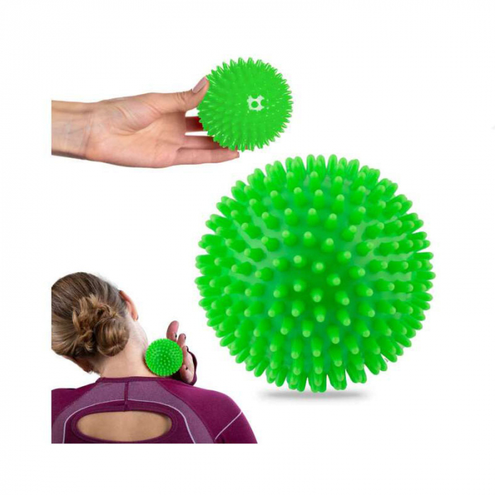 Minge senzoriala pentru masaj 9 cm 6 luni+ Tullo 440, Verde [2]