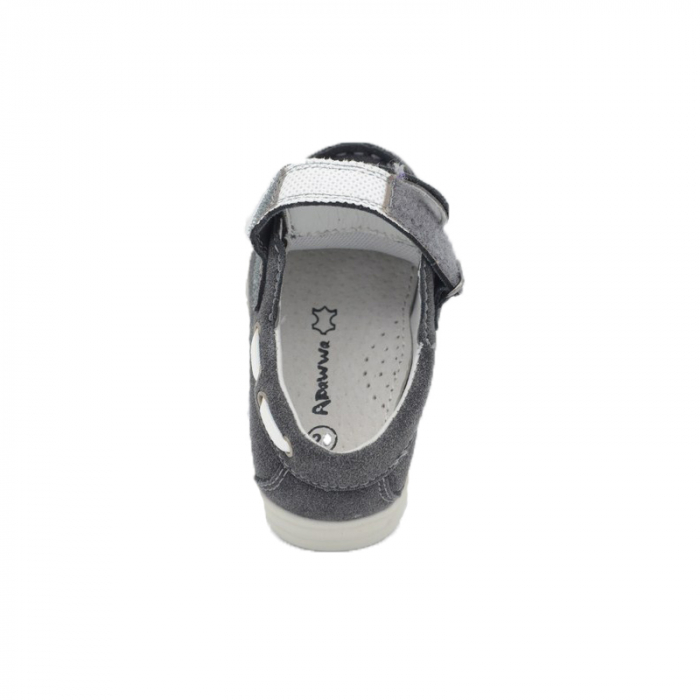Mocasini baieti Apawwa A181-1-20, Gri [4]