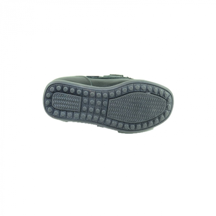 Mocasini din piele naturala pentru baieti Pinky Pinky PP15-35, Negru [3]