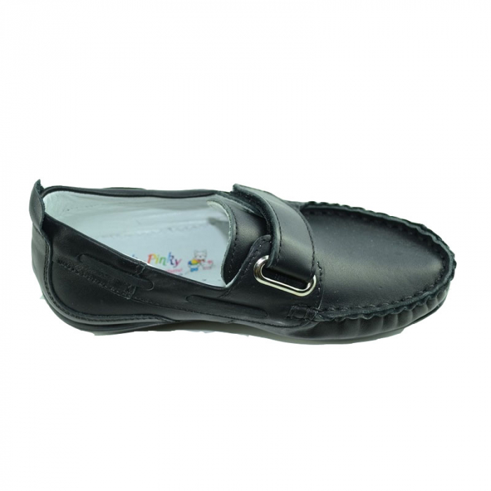 Mocasini ortopedici din piele pentru baieti PINKY PINKY PPM31-30, Negru [3]