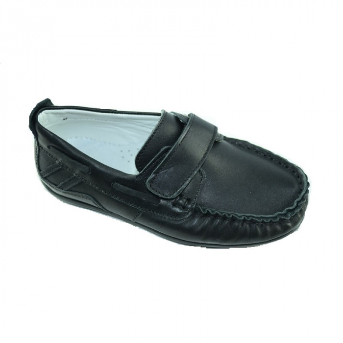 Mocasini ortopedici din piele pentru baieti PINKY PINKY PPM31-30, Negru [2]