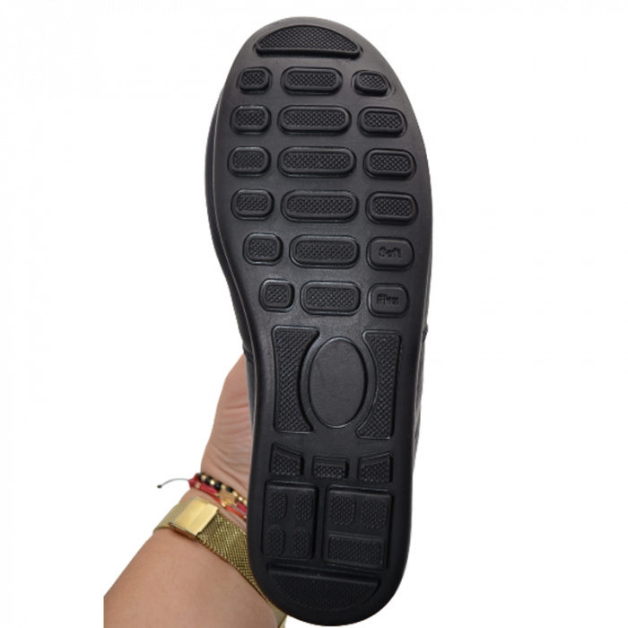 Mocasini ortopedici din piele pentru baieti ASIA  AS2901BL, Bleumarin [5]