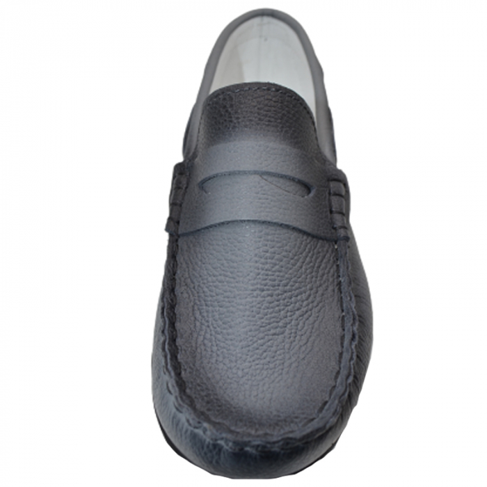 Mocasini ortopedici din piele pentru baieti Pine Kids PNK1-31, Bleumarin [2]