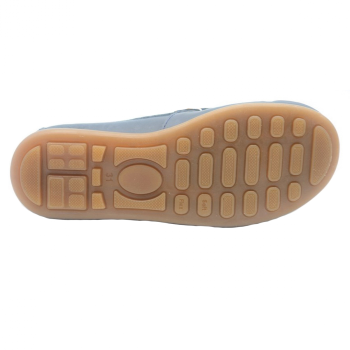 Mocasini ortopedici din piele pentru baieti Pine Kids PNK1-31, Bleumarin [3]