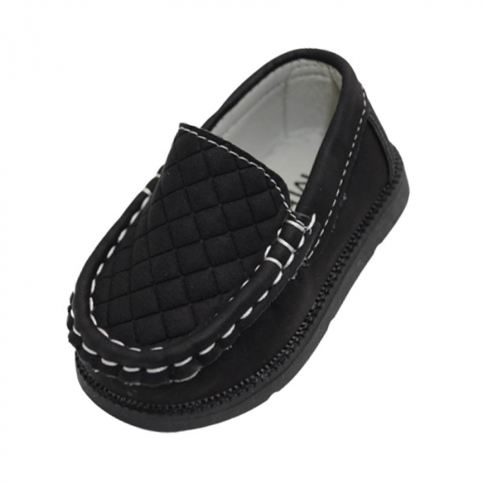 Mocasini pentru baieti MRS 88-2-N, Negru [2]