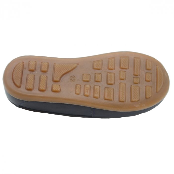 Mocasini ortopedici din piele pentru baieti Pine Kids PNK1-31, Bleumarin [6]