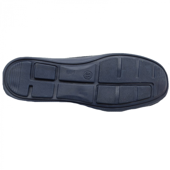 Mocasini piele baieti Black Tavern BLKT2-B-31, Bleumarin [4]
