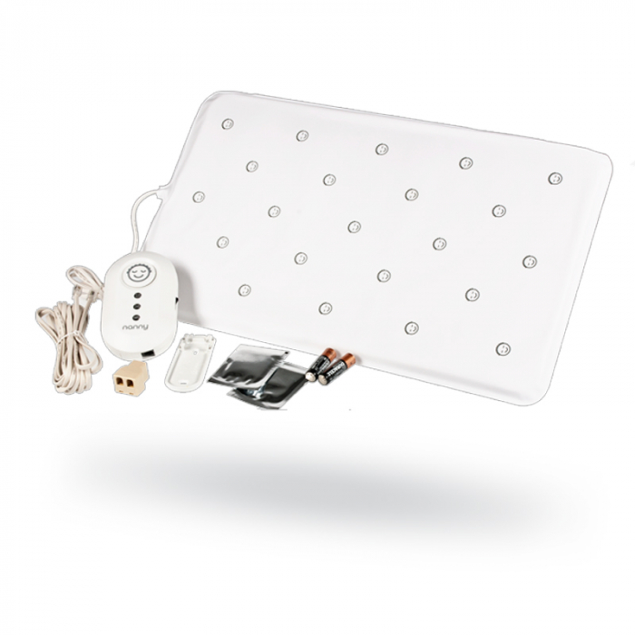Monitor de respiratie pentru bebelusi Nanny 530056, Alb [4]
