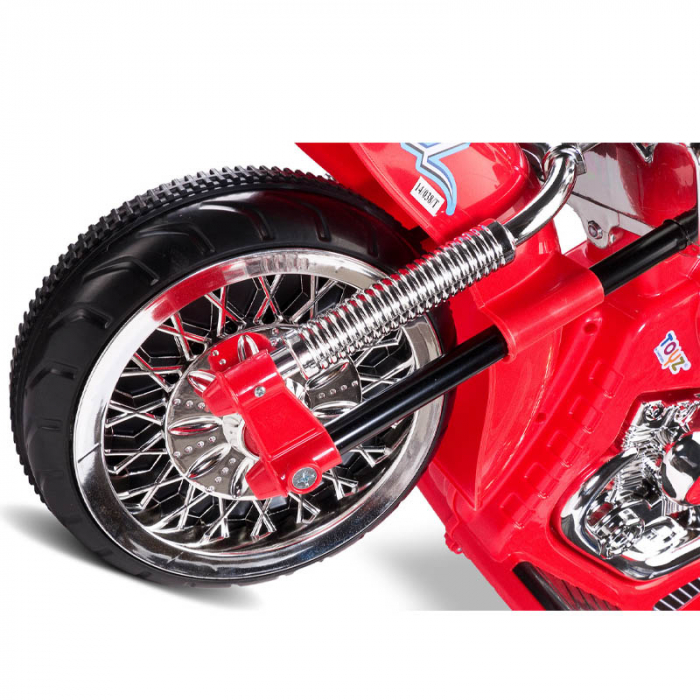 Motocicleta cu acumulator 6V Toyz Rebel CAR-RBL CCT1R, Rosu [2]