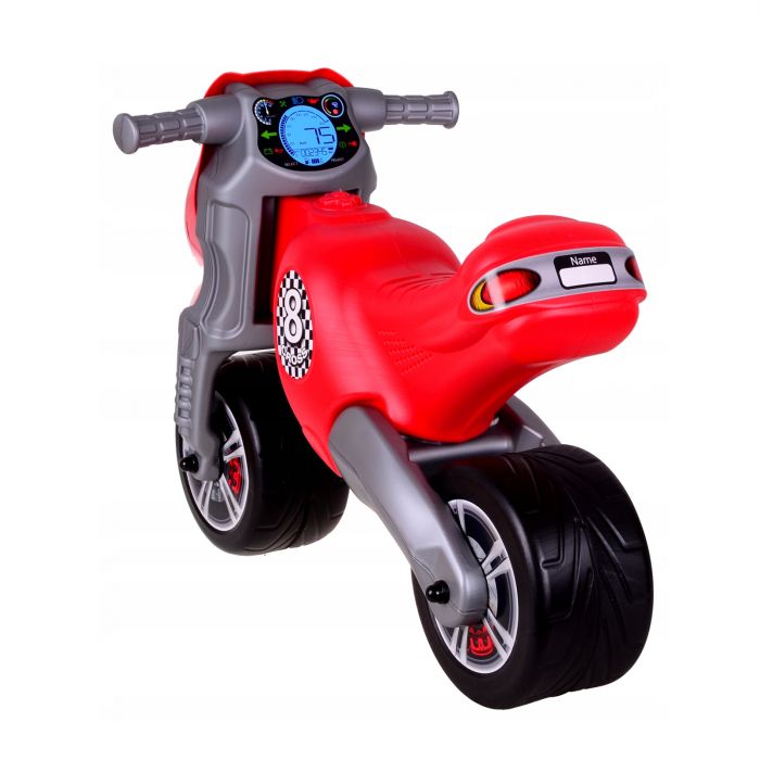 Motocicleta fara pedale pentru baieti Dohany Cross 8 100204, Rosu [2]