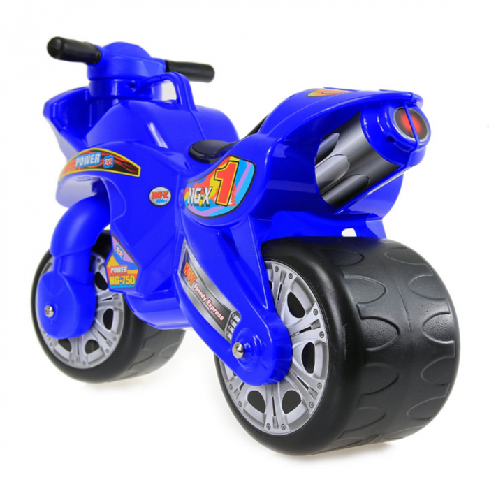 Motocicleta fara pedale pentru copii Midex NG-X MB1-826739-A, Albastru [5]