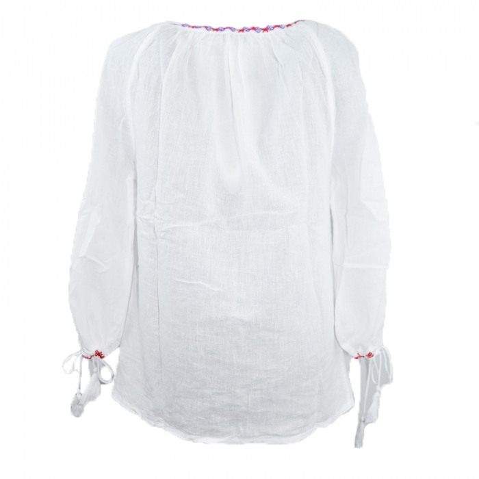 Bluza tip ie pentru fete Mini Junior MRI-4-80-86, Alb [2]