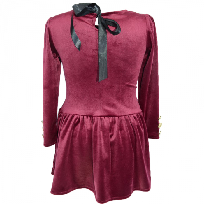 Rochie pentru fete Viwa NKF-1, Visiniu [2]