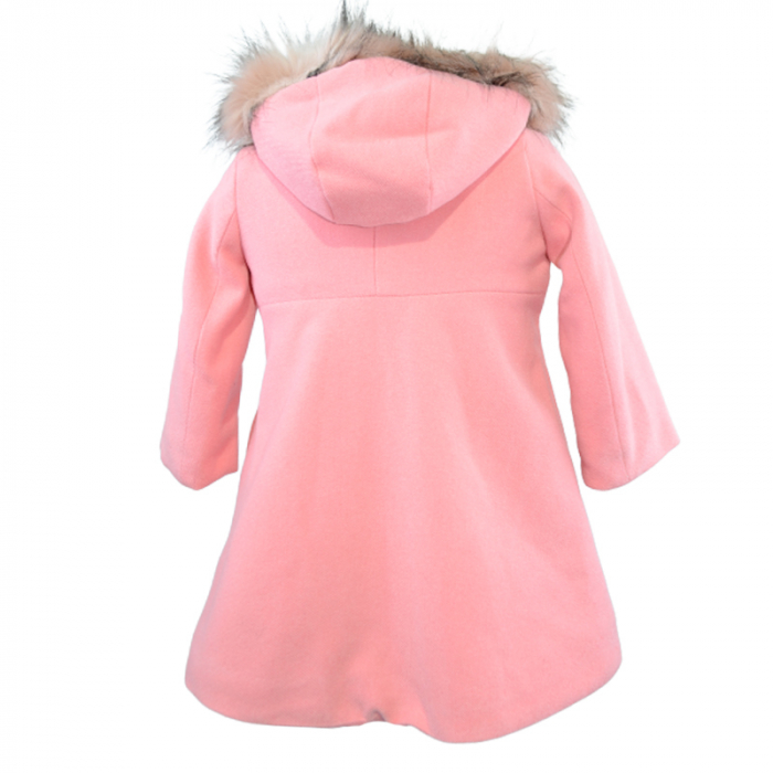 Palton cu gluga pentru fete Umbo UM7573-S-98, Roz [2]