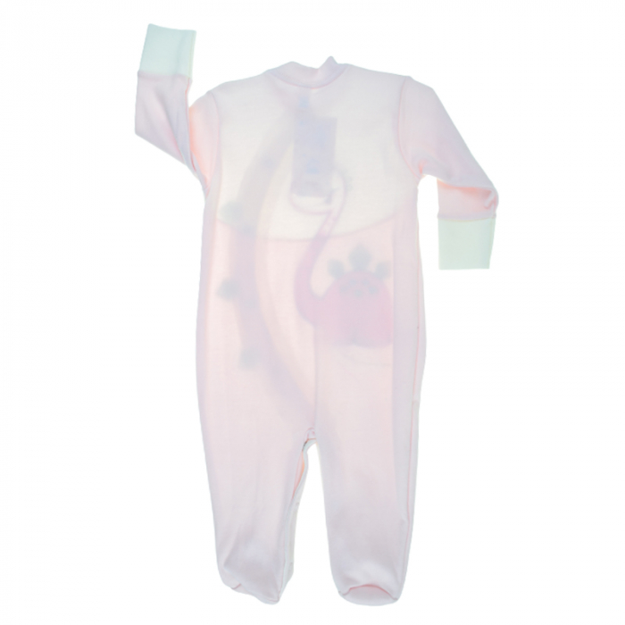 Salopeta cu maneca lunga pentru fete Koala Bobas Fashion 1922R-68, Roz [2]