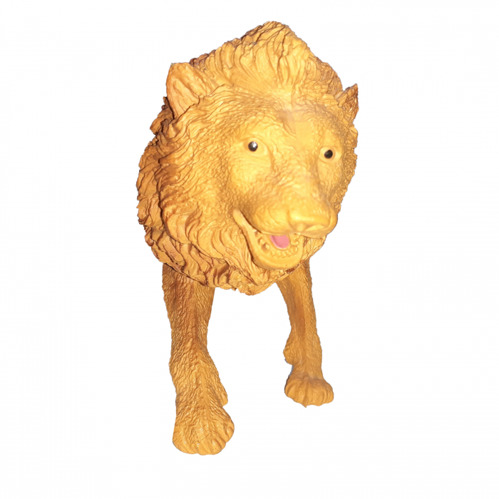 Figurina leu 25 cm Mini Junior NW-1, Portocaliu [3]