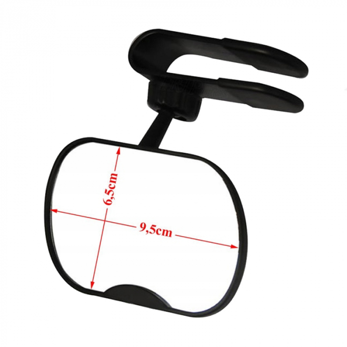 Oglinda auto reglabila Bambino 000344, Negru [4]