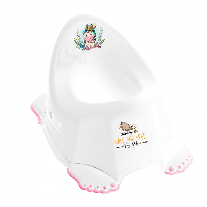 Olita muzicala antiderapanta Tega Baby Wild & Free RL-007-103-CM, Alb [1]