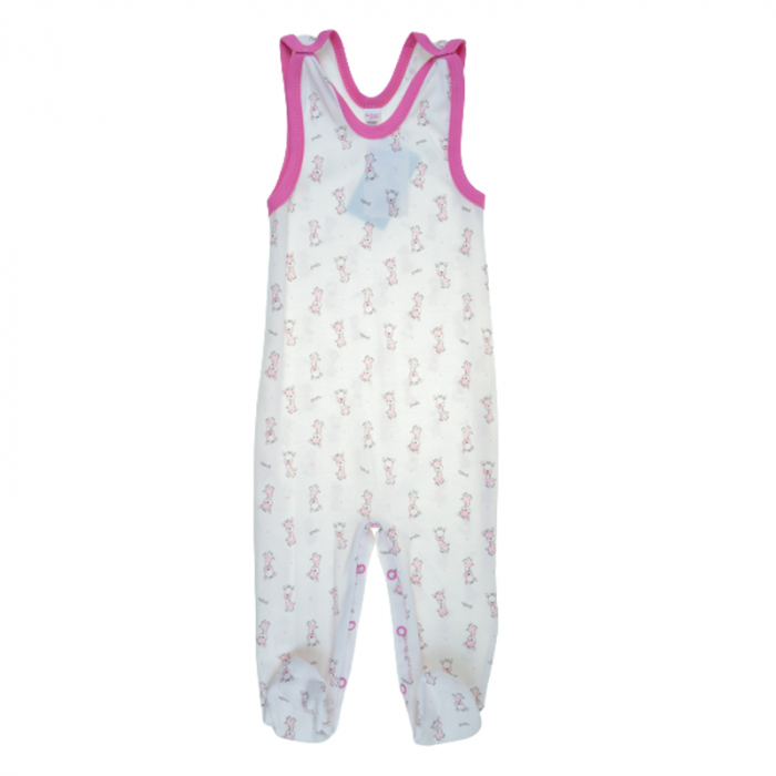 Salopeta fara maneci pentru fete Koala Bobas Fashion 1813S-86, Roz [2]