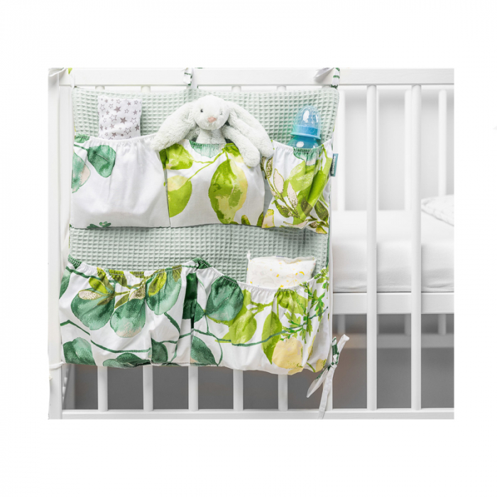 Organizator patut pentru bebelusi 47 x 47 cm Sensillo 386942, Verde [4]