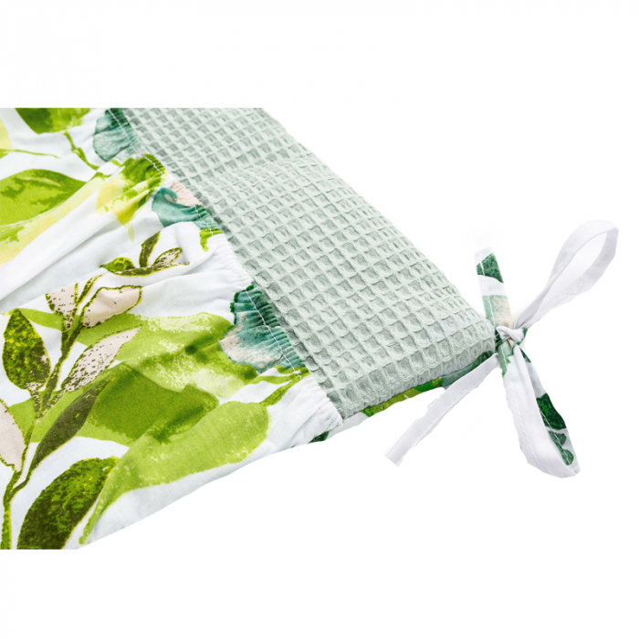 Organizator patut pentru bebelusi 47 x 47 cm Sensillo 386942, Verde [2]