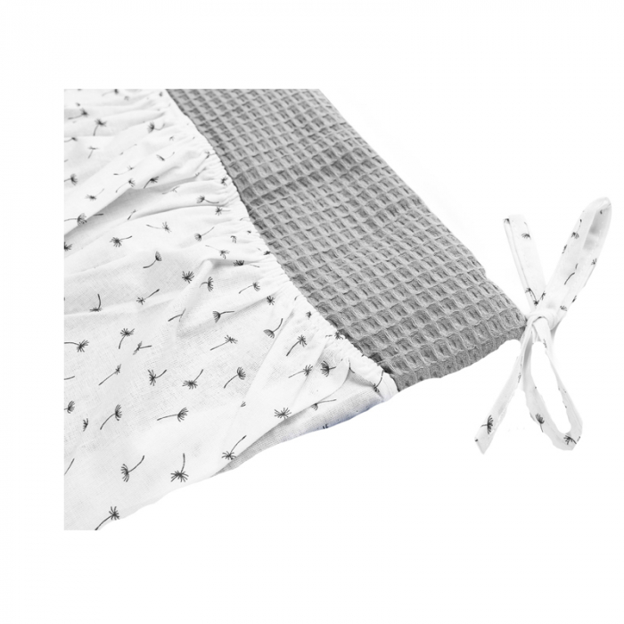 Organizator patut pentru bebelusi 47 x 47 cm Sensillo 386959, Gri [3]