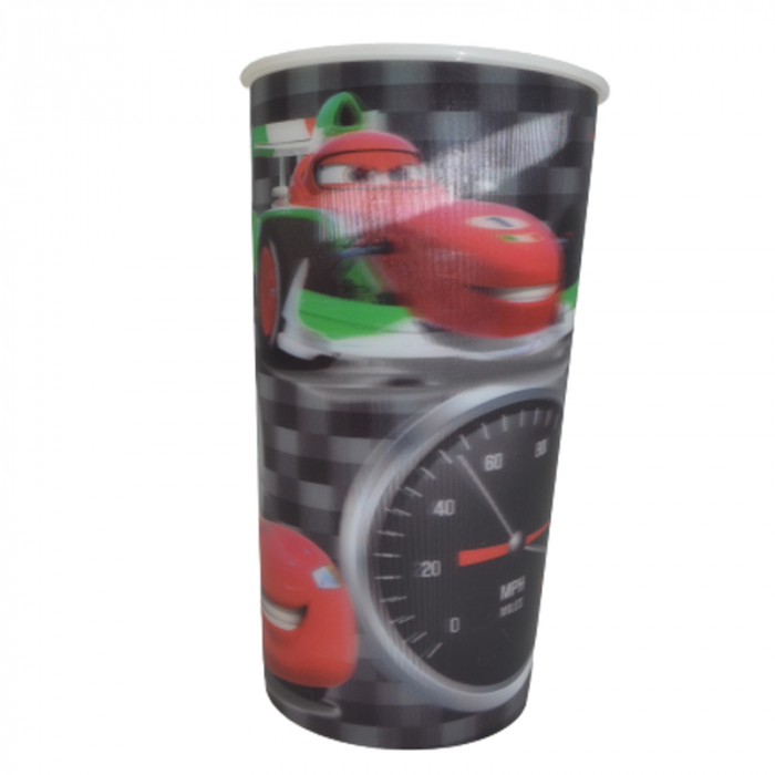 Pahar 500 ml pentru baieti Cars 05000, Multicolor [2]