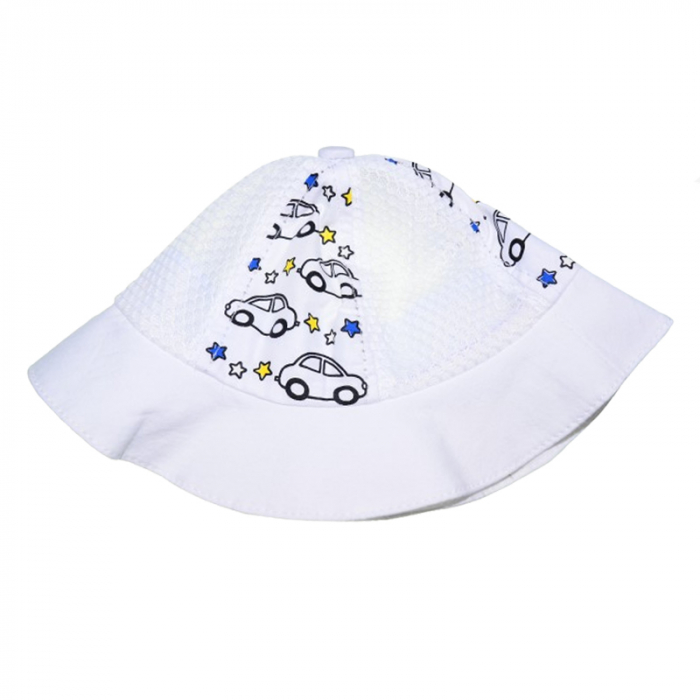 Palarie pentru baieti Mini Junior PRIE-MJ4, Alb [2]