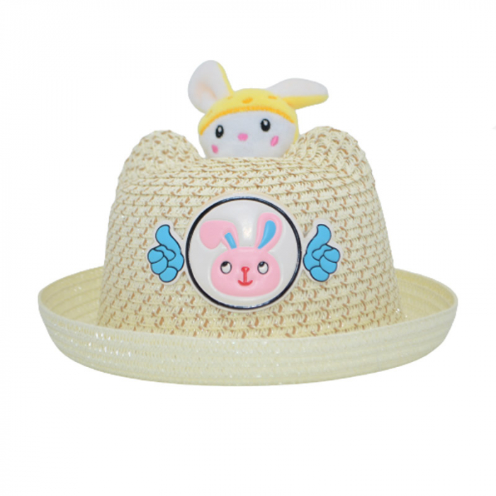 Palarie pentru fete Mini Junior P20-7, Crem [1]