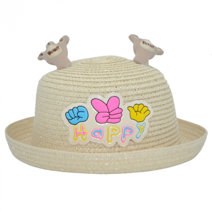 Palarie pentru fete Mini Junior P20-6, Crem [1]