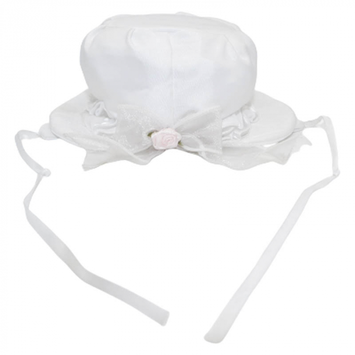 Palarie pentru fete Mini Junior PL1011, Alb [2]