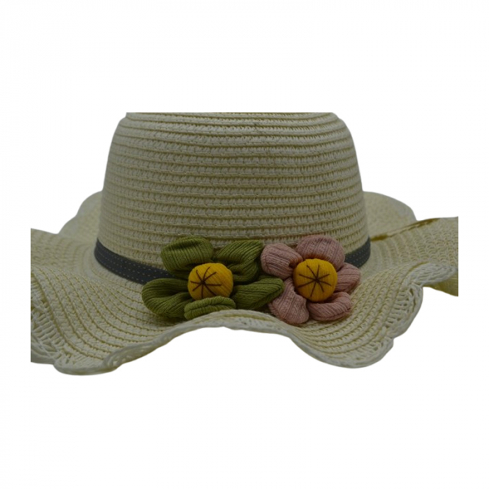 Palarie pentru fete Mini Junior, PL2306C2, Crem [2]