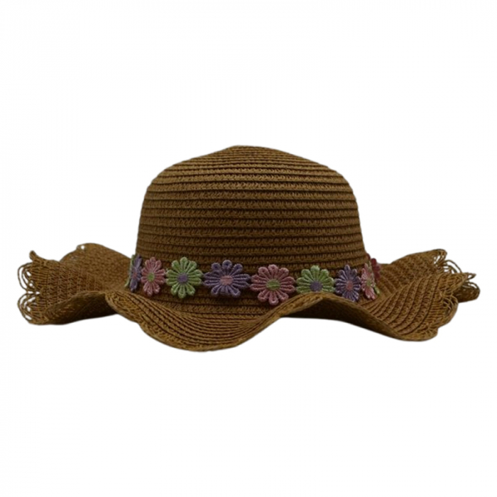Palarie pentru fete Mini Junior, PL2306M, Maro [1]