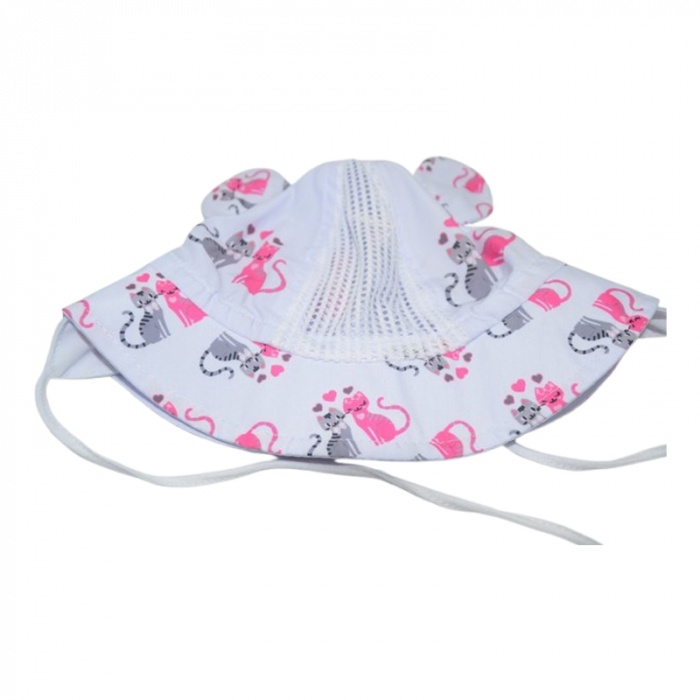 Palarie pentru fete, Mini Junior PLR1106PA, Alb [3]