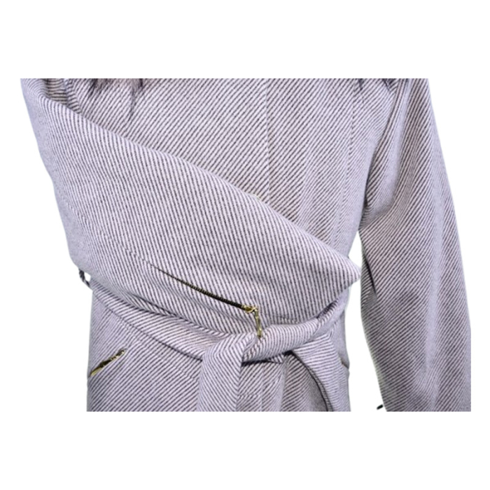 Palton elegant pentru fete, Mini Junior PLT2410G-140, Gri [3]