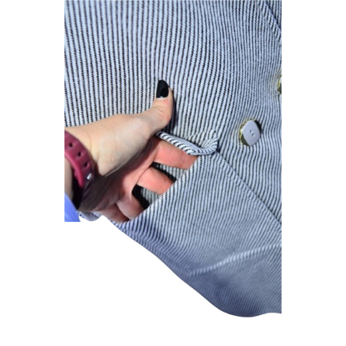 Palton elegant pentru fete, Mini Junior PLT2410G2-128, Gri [4]